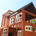 Complex de joaca din cedru Copper Ridge KidKraft - Centru cu trei tobogane si 3 nivele - Cedar Summit PlayCentre Complex de joaca din cedru Copper Ridge KidKraft - Centru cu trei tobogane si 3 nivele - Cedar Summit PlayCentre